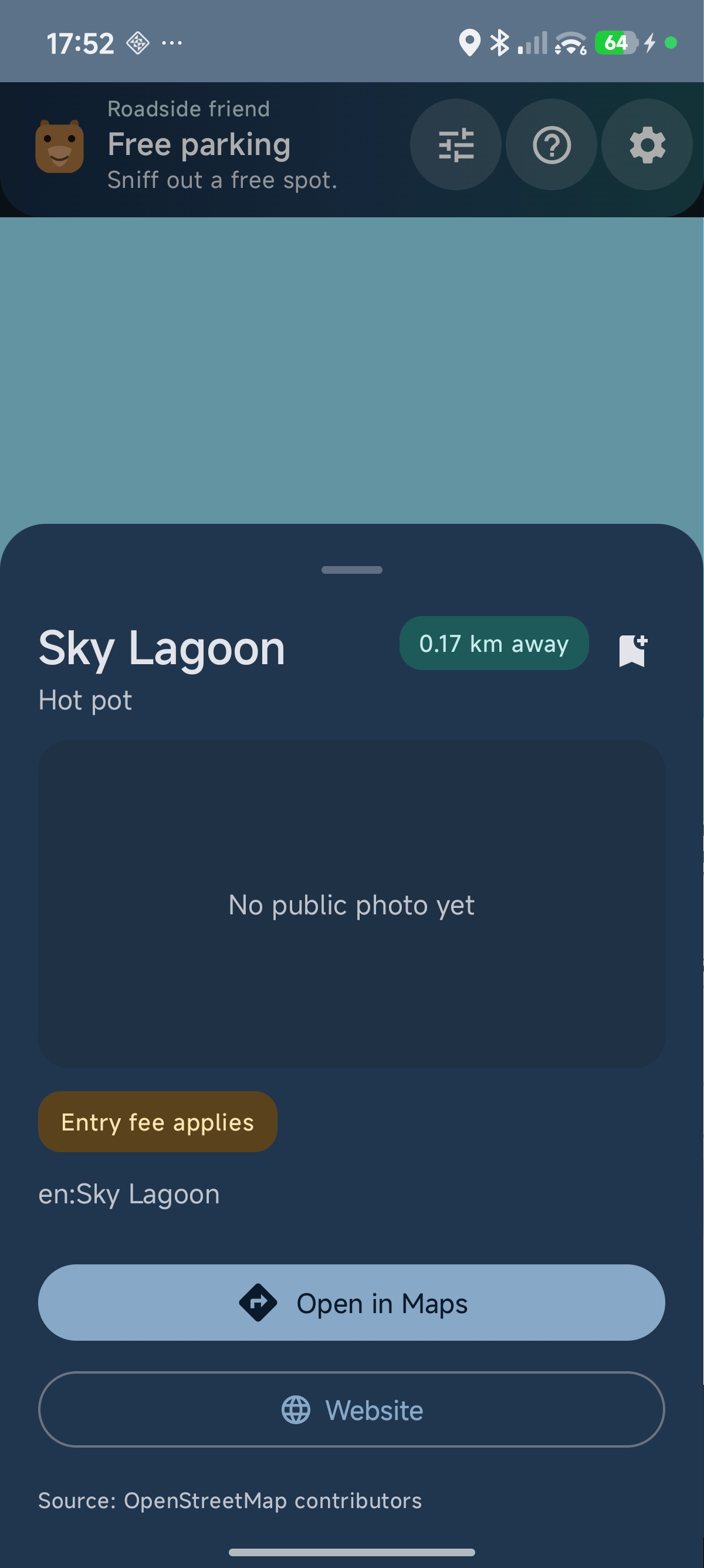 sky lagoon hot pot detail
